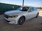 2022 Bmw 740 I White vin: WBA7T2C01NCH53524