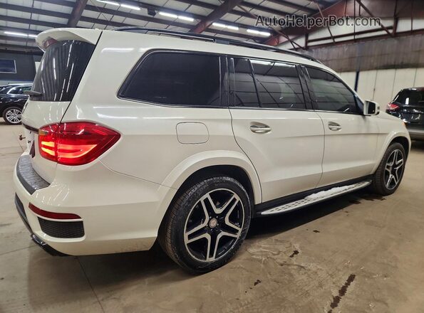 4JGDF7DE9GA680012 2016 MERCEDES-BENZ GL-CLASS Белый Передняя правая четверть