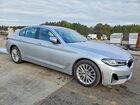 2021 Bmw 530 I Серебряный vin: WBA53BH01MWX35163