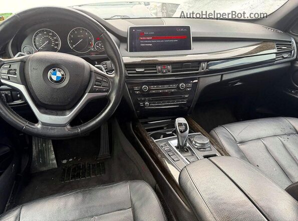 5UXKR0C52J0Y02782 2018 BMW X5 Белый Вид задних сидений