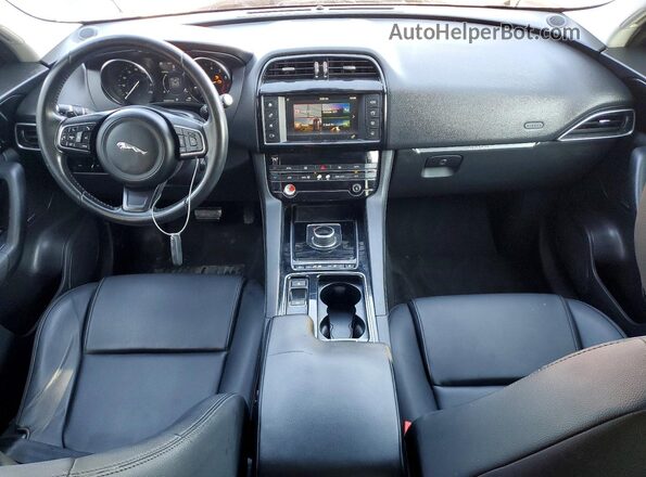 SADCJ2GX4JA237664 2018 JAGUAR F-PACE Серый Вид щитка приборов