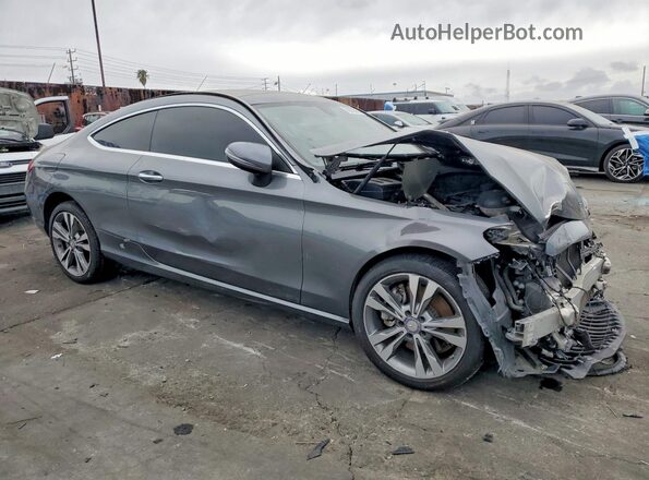 WDDWJ4JB5HF461014 2017 MERCEDES-BENZ C-CLASS Серебряный Вид спереди