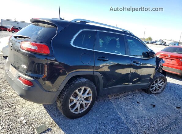 1C4PJLCB1HW613523 2017 JEEP CHEROKEE Черный Передняя правая четверть