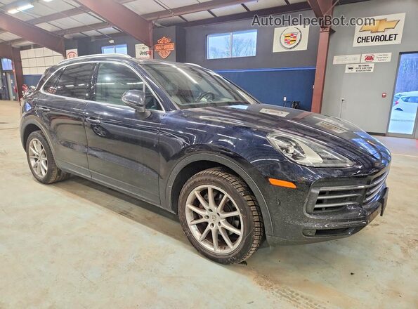 WP1AA2AY6KDA10026 2019 PORSCHE CAYENNE Синий Вид спереди