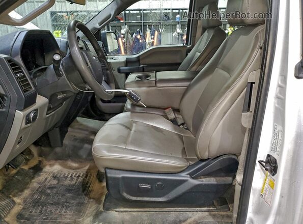 1FTEX1CP3LKD83859 2020 FORD F150 White Вид панелі приладів