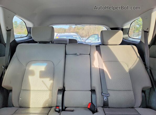 KM8SMDHF0KU304935 2019 HYUNDAI SANTA Серебряный Вид задней части салона