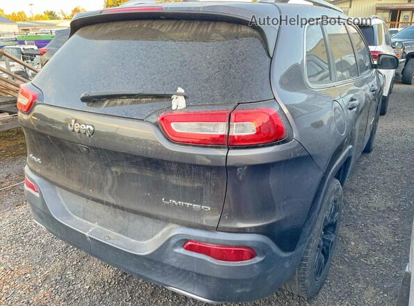 1C4PJLCB4HW508135 2017 JEEP CHEROKEE Серый Вид спереди