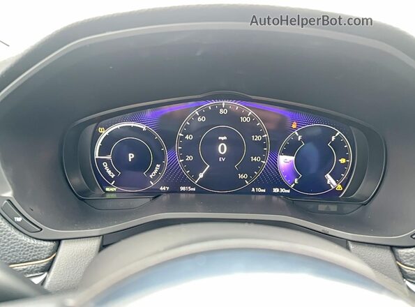JM3KKBHA1R1157627 2024 MAZDA CX-90 Blue Вид щитка приладів