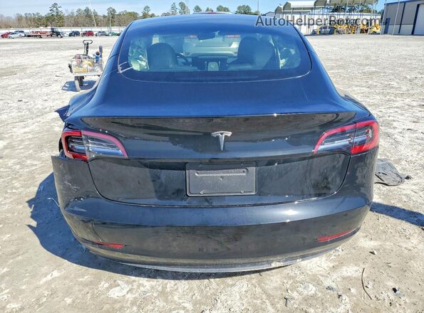 5YJ3E1EA2PF422787 2023 TESLA MODEL Черный Вид салона спереди
