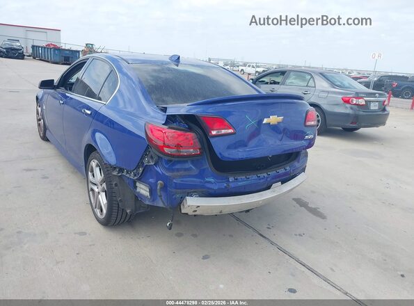 6G3F15RW5HL305230 2017 CHEVROLET SS Синий Вид спереди