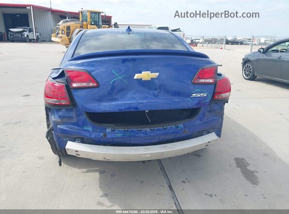 6G3F15RW5HL305230 2017 CHEVROLET SS Синий 