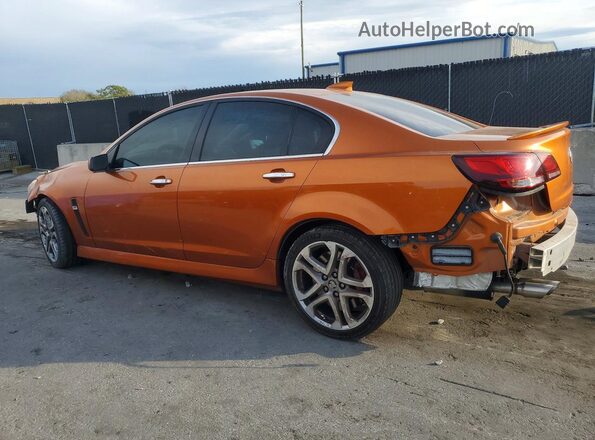 6G3F25RW1HL305500 2017 CHEVROLET SS Orange Rear left