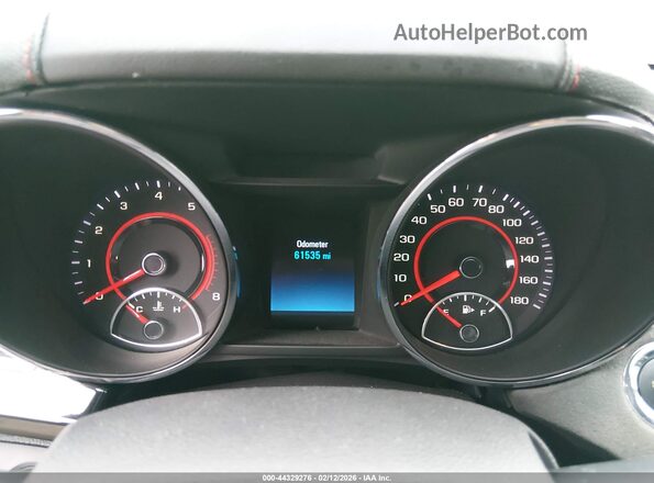 6G3F25RW9HL305342 2017 CHEVROLET SS Gray Widok tylnych siedzeń
