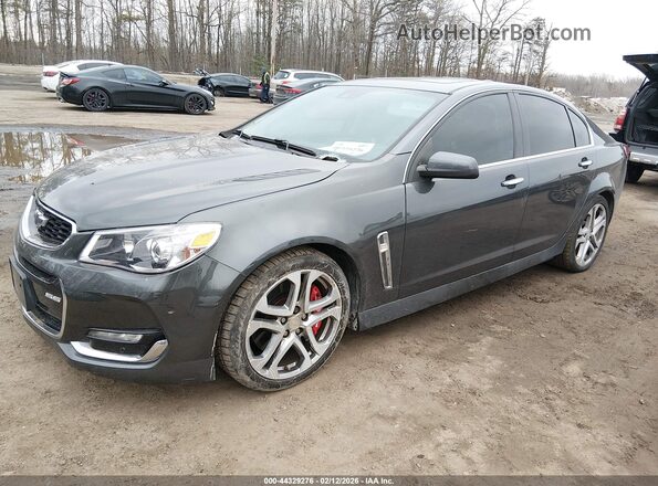 6G3F25RW9HL305342 2017 CHEVROLET SS Gray Przód lewy