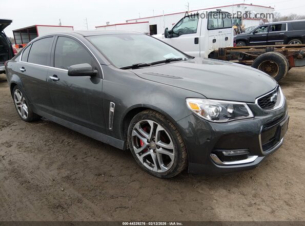 6G3F25RW9HL305342 2017 CHEVROLET SS Gray Przód prawy