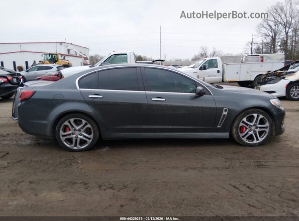 6G3F25RW9HL305342 2017 CHEVROLET SS Gray Widok wnętrza z tyłu