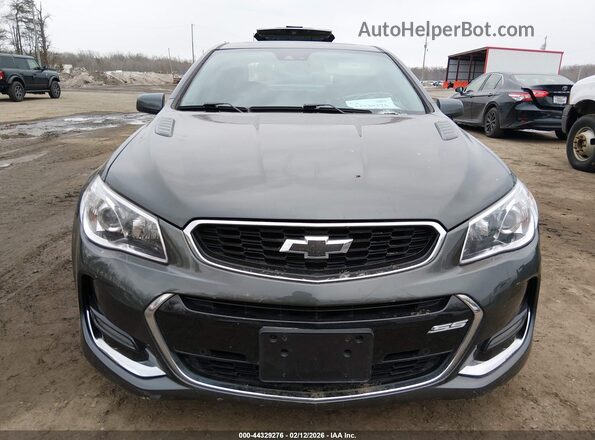 6G3F25RW9HL305342 2017 CHEVROLET SS Gray Widok zestawu wskaźników