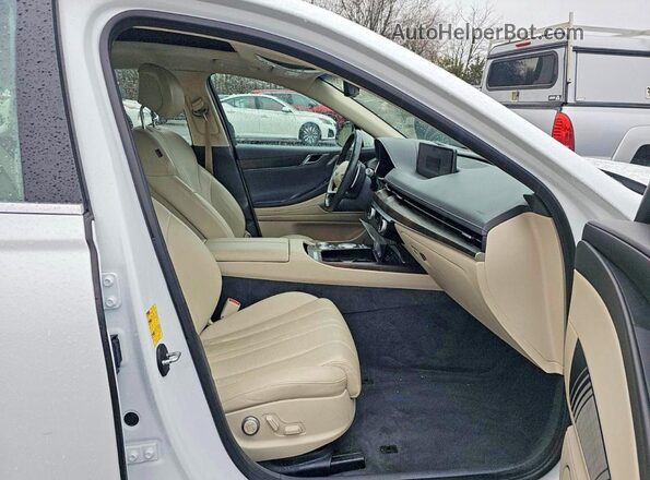 KMTGB4SC2NU092298 2022 GENESIS G80 Белый Вид сзади