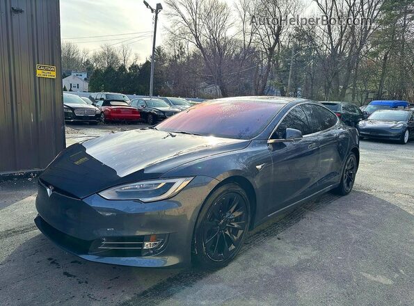 5YJSA1E25JF243568 2018 TESLA MODEL Серый Задняя правая четверть