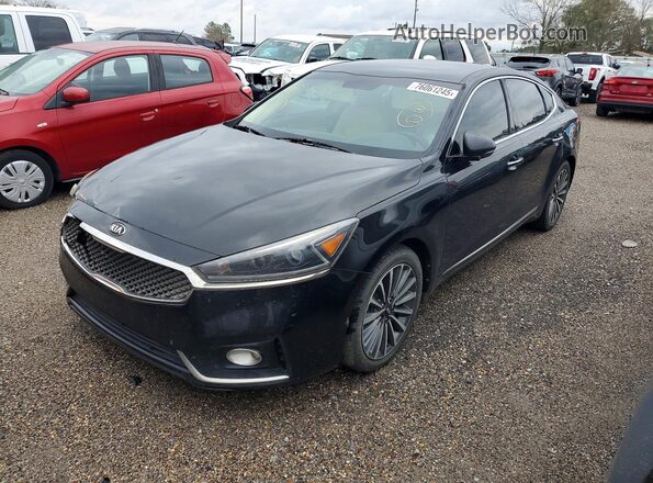 KNALB4J12H5091869 2017 KIA CADENZA Black Tył lewy