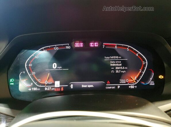 5UXCX4C54KLB39669 2019 BMW X7 Угольный Вид задних сидений