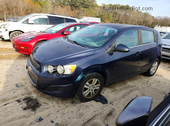 1G1JC6SH2G4133954 2016 CHEVROLET SONIC Синий Задняя левая четверть
