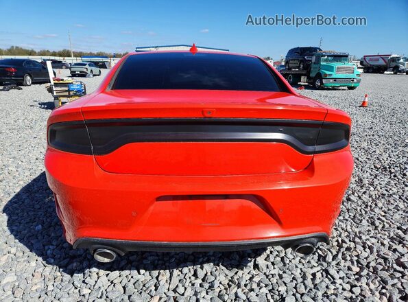 2C3CDXCT2MH588599 2021 DODGE CHARGER Orange Front interior view