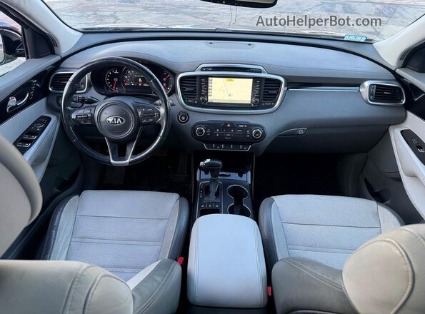 5XYPKDA56GG030215 2016 KIA SORENTO Черный Вид щитка приборов