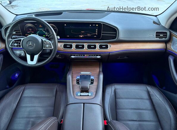 4JGFB5KE2LA141317 2020 MERCEDES-BENZ GLE-CLASS Black Widok zestawu wskaźników