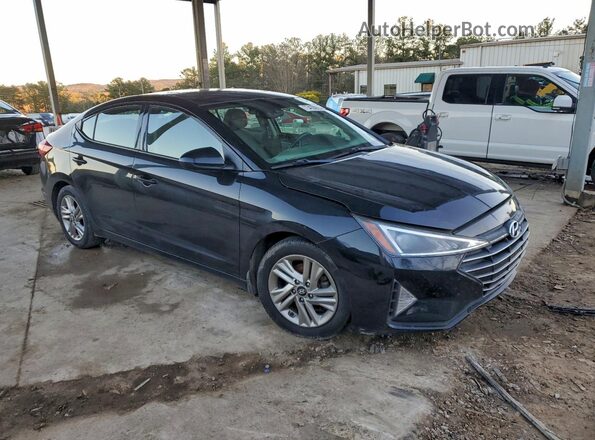 5NPD84LF3KH471664 2019 HYUNDAI ELANTRA Black Вид спереду