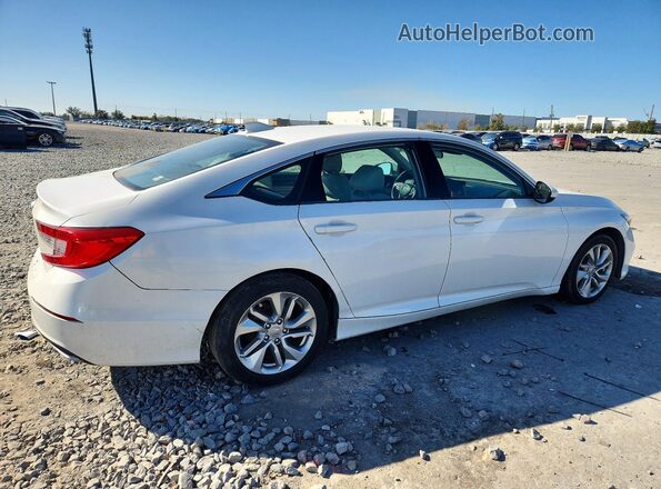 1HGCV1F13KA091896 2019 HONDA ACCORD White წინა მარჯვენა