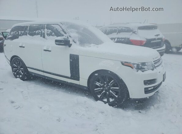 SALGS2FV6HA369452 2017 LAND ROVER RANGE ROVER White Widok z przodu