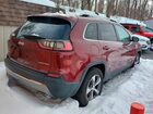 2019 Jeep Cherokee Limited Бордовый vin: 1C4PJMDX9KD379618