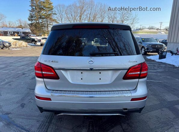 4JGDF6EEXJB178409 2018 MERCEDES-BENZ GLS Серебряный Вид наклейки с VIN-кодом