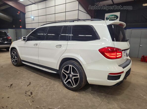 4JGDF7DE9GA680012 2016 MERCEDES-BENZ GL-CLASS Белый Задняя правая четверть
