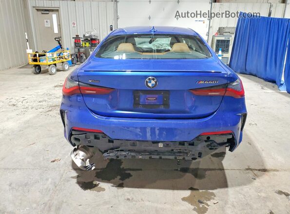 WBA13AR0XMCF64330 2021 BMW M4 Синий Вид салона спереди