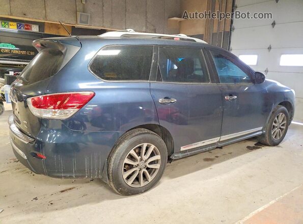 5N1AR2MM0GC625764 2016 NISSAN PATHFINDER Синий Передняя правая четверть
