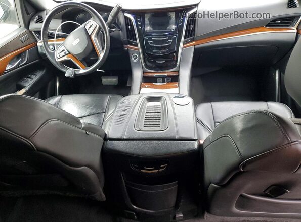 1GYS4GKJ4JR159879 2018 CADILLAC ESCALADE Black Widok zestawu wskaźników
