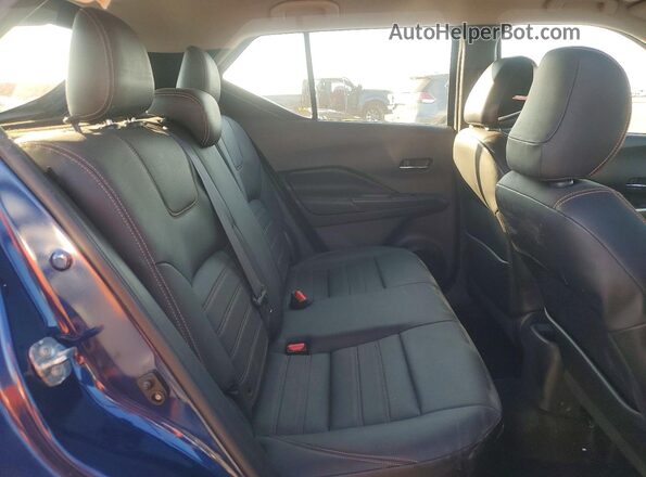 3N1CP5CU7KL491535 2019 NISSAN KICKS Blue Widok wnętrza z tyłu