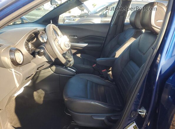 3N1CP5CU7KL491535 2019 NISSAN KICKS Blue Widok deski rozdzielczej
