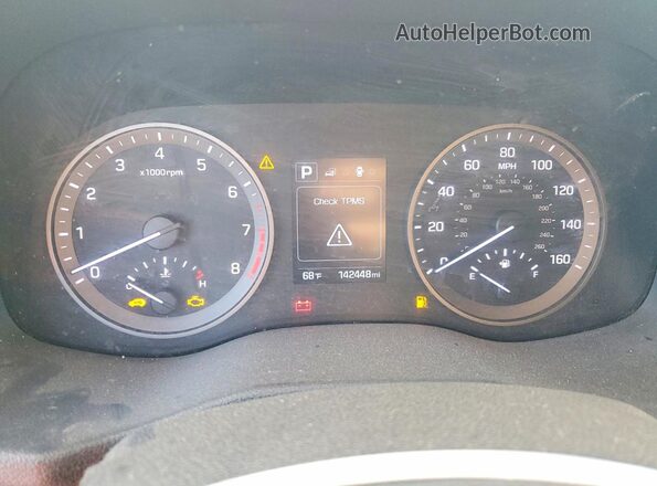 KM8J33A23JU629142 2018 HYUNDAI TUCSON Серый Вид задних сидений