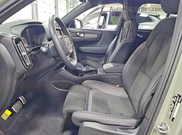 YV4ED3UB1N2758705 2022 VOLVO XC40 Серый Вид подкапотного пространства