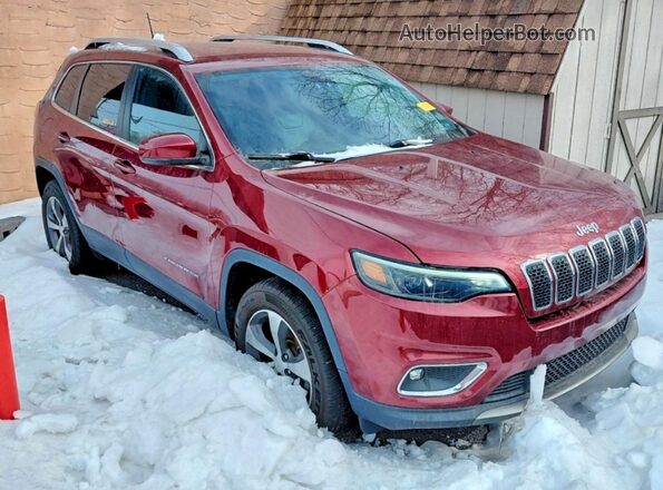 1C4PJMDX9KD379618 2019 JEEP GRAND CHER Бордовый Задняя левая четверть