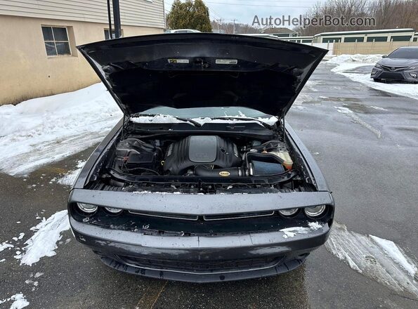 2C3CDZBT8JH141994 2018 DODGE CHALLENGER Gray Вид щитка приладів