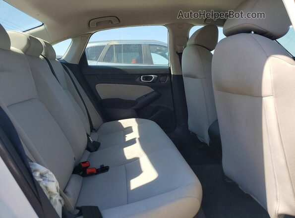2HGFE2F23RH508456 2024 HONDA CIVIC White Widok wnętrza z tyłu