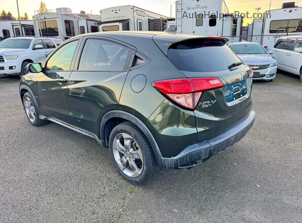3CZRU5H55HM709616 2017 HONDA HR-V Зеленый Передняя правая четверть