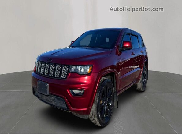 1C4RJFAGXKC670384 2019 JEEP GRAND CHER Бордовый Задняя правая четверть