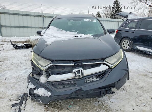 2HKRW2H96HH643794 2017 HONDA CRV Черный Вид сзади
