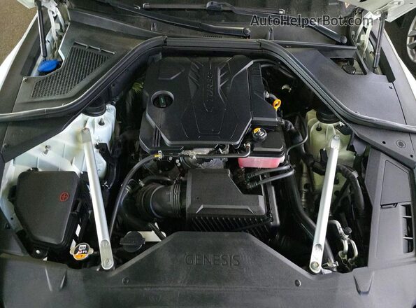 KMTGB4SC2NU092298 2022 GENESIS G80 Белый Вид панели приборов