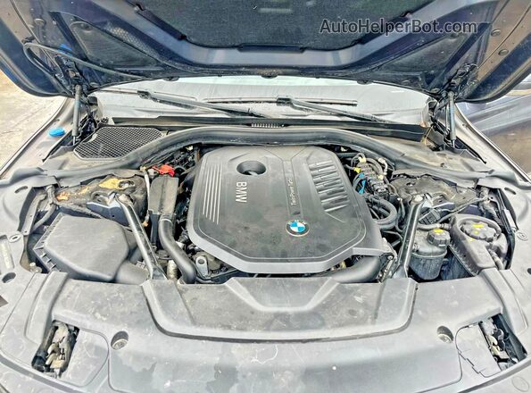 WBA7E4C54JGV23896 2018 BMW OTHER Синий Вид панели приборов